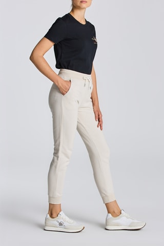Jogging taille haute - Beige