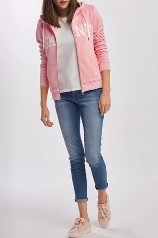 Sweat à capuche - Rose poudré