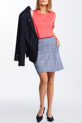 T-shirt droit - Rouge