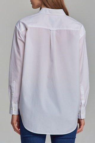 Chemisier relaxed - Blanc