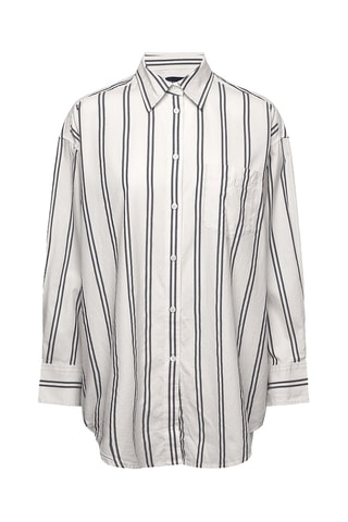 Chemisier oversize - Blanc