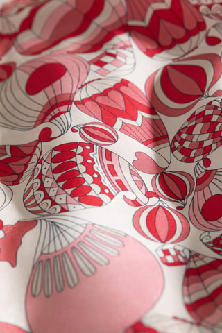 Chemisier en soie - Rouge