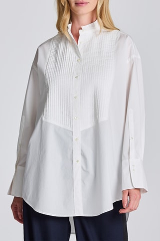 Chemisier oversize - Blanc