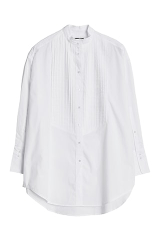 Chemisier oversize - Blanc