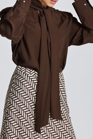 Blouse - Marron