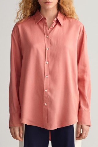 Chemisier relaxed - Corail