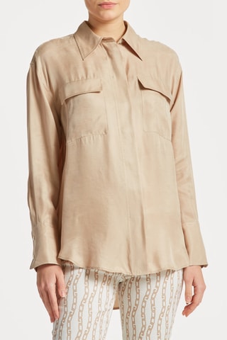 Chemisier relaxed - Beige