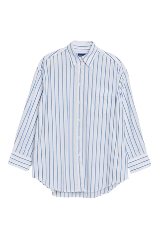 Chemisier oversize - Blanc