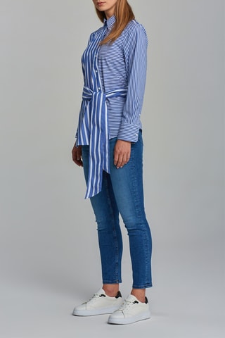 Chemisier oversize - Ciel