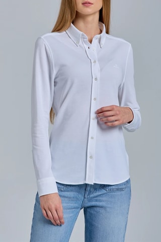 Chemisier regular - Blanc