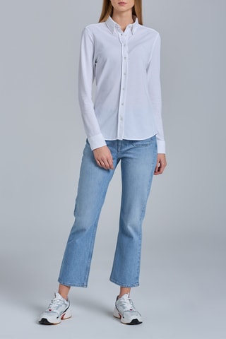 Chemisier regular - Blanc