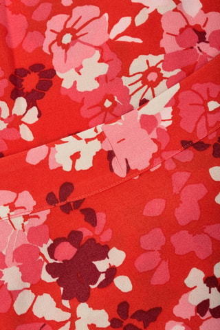 Jupe portefeuille - Rouge