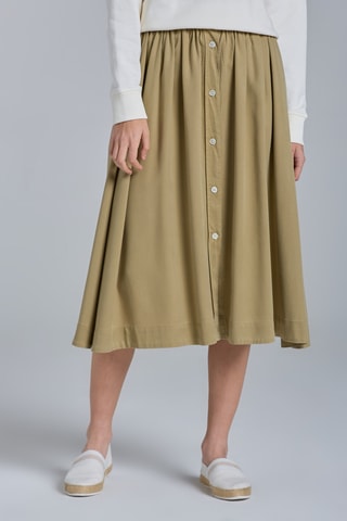 Jupe midi - Vert