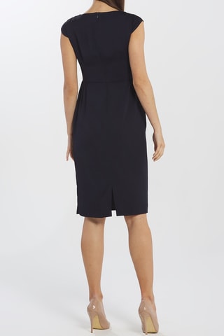 Robe droite - Bleu marine