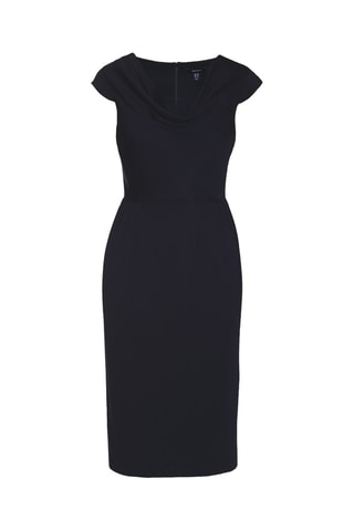 Robe droite - Bleu marine