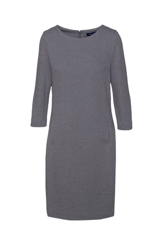 Robe droite - Gris chiné