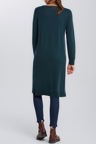 Tunique en laine vierge - Vert