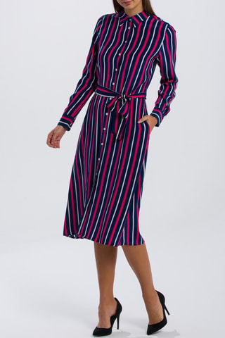 Robe chemise - Bleu marine