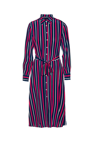 Robe chemise - Bleu marine