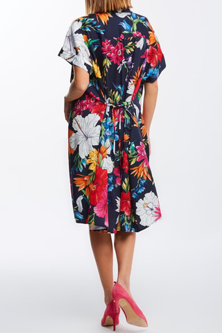 Robe droite - Bleu marine