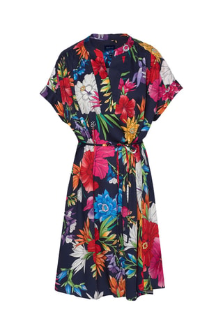 Robe droite - Bleu marine