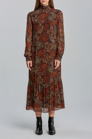 Robe longue - Marron