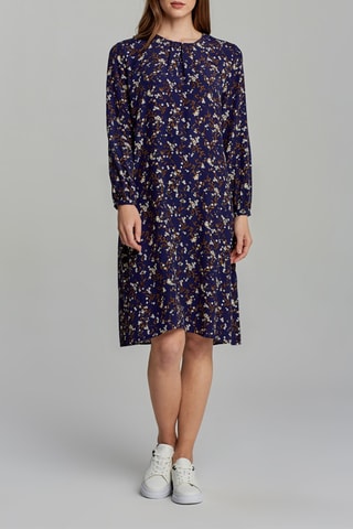 Robe droite - Bleu marine