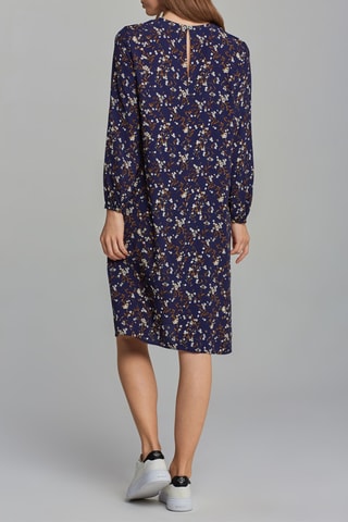 Robe droite - Bleu marine