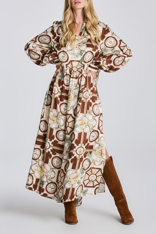 Robe longue - Ecru