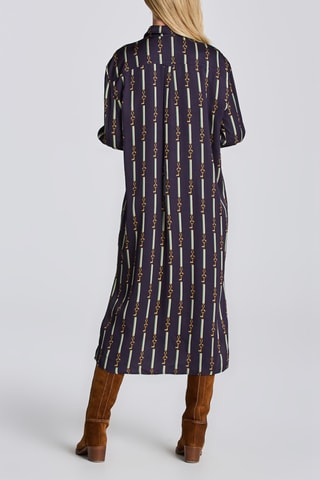 Robe chemise - Bleu marine