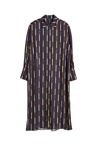 Robe chemise - Bleu marine
