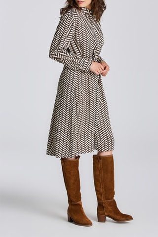 Robe chemise - Marron