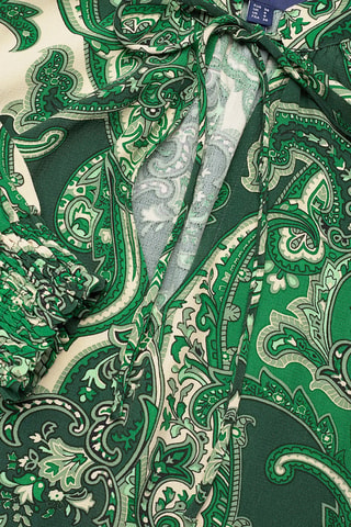 Robe midi - Vert
