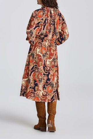 Robe midi - Orange