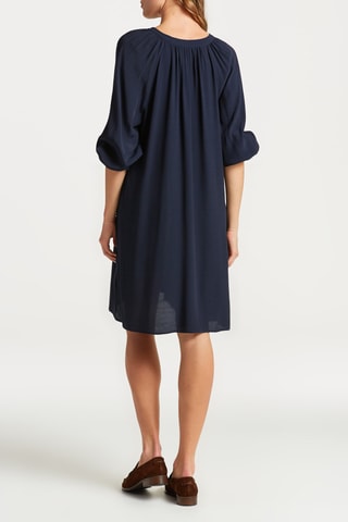 Robe trapèze - Bleu marine