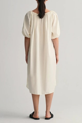 Robe midi - Ecru
