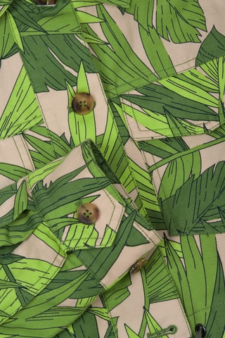 Veste oversize en lin - Vert