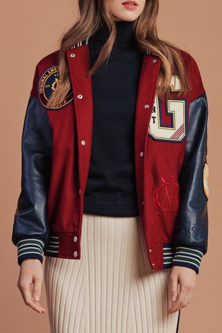 Teddy en laine - Rouge