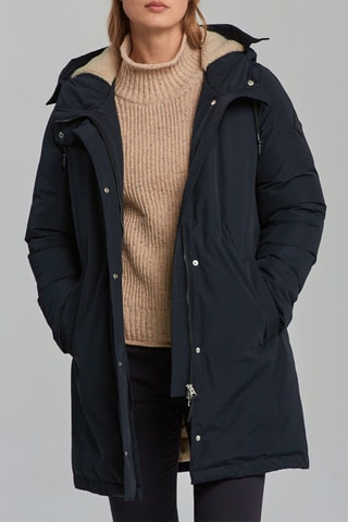 Parka à capuche - Noir