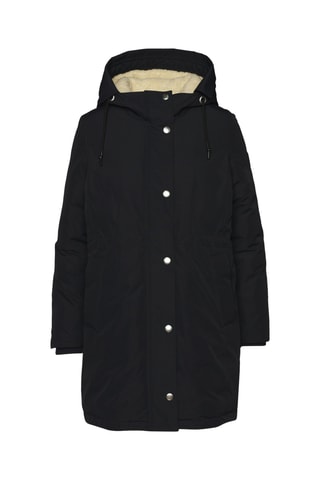 Parka à capuche - Noir