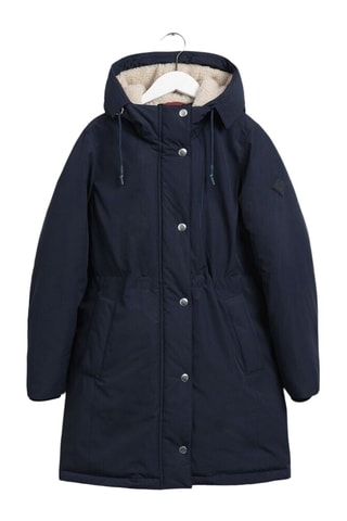 Parka à capuche - Bleu nuit