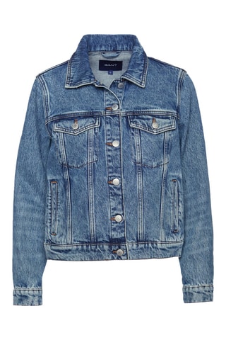 Veste en jean en coton biologique - Bleu