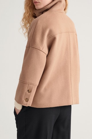 Veste en laine et cachemire - Kaki