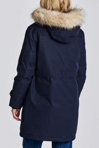 Parka à capuche - Bleu nuit