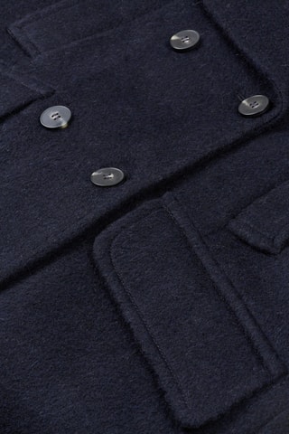 Manteau en laine - Bleu nuit