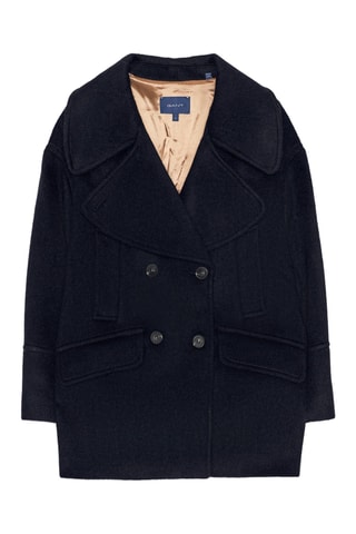 Manteau en laine - Bleu nuit