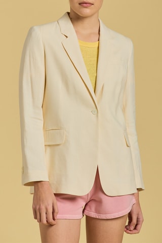 Veste en lin - Ecru