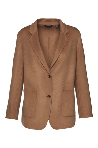 Veste en laine et cachemire - Camel