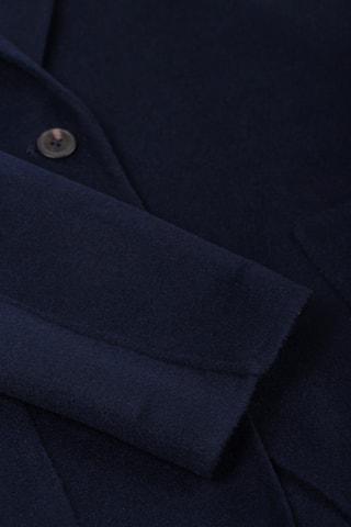 Veste en laine et cachemire - Bleu nuit