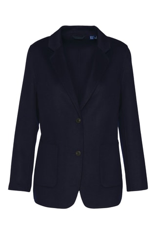Veste en laine et cachemire - Bleu nuit